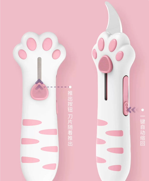 Kawaii Cat Paw Cutter Knife PN6085