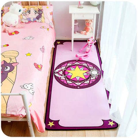 Sailor Moon And Sakura Mat PN0870