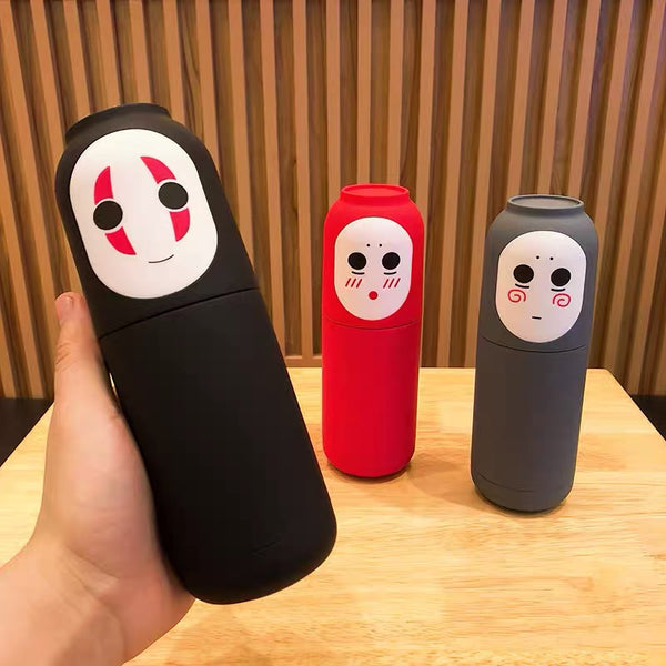 Kawaii No Face Man Vacuum Bottle PN3462