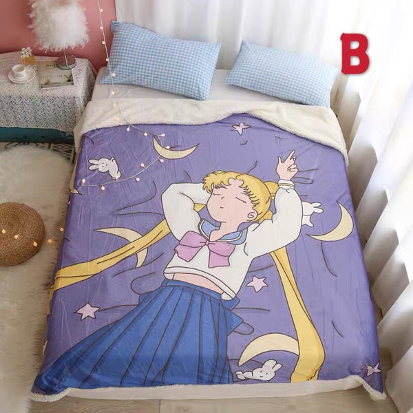 Kawaii Sailormoon Blanket PN3329