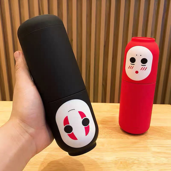 Kawaii No Face Man Vacuum Bottle PN3462