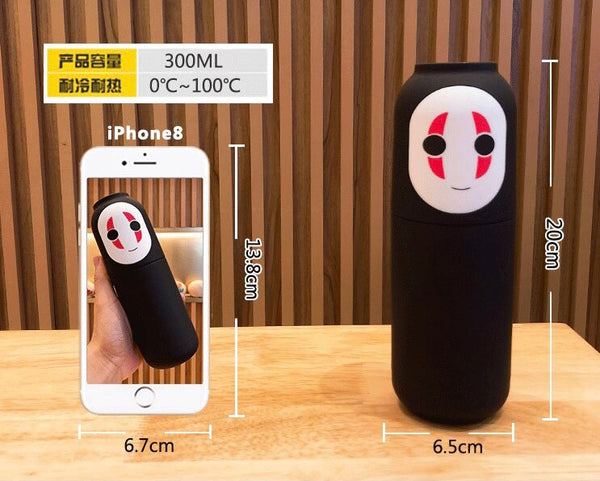 Kawaii No Face Man Vacuum Bottle PN3462