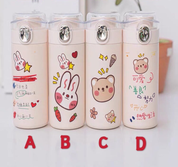 Cute Rabbit And Bear Vacuum Cups PN3233