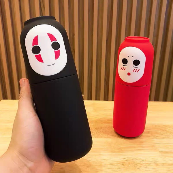 Kawaii No Face Man Vacuum Bottle PN3462