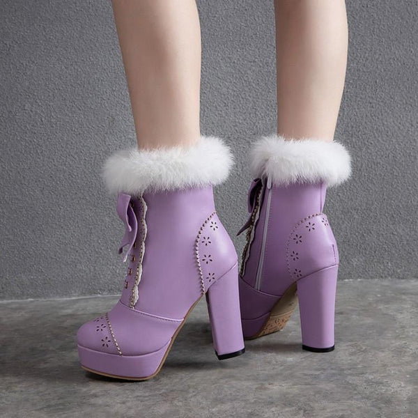 Cute Lolita Colorful Boots PN3519