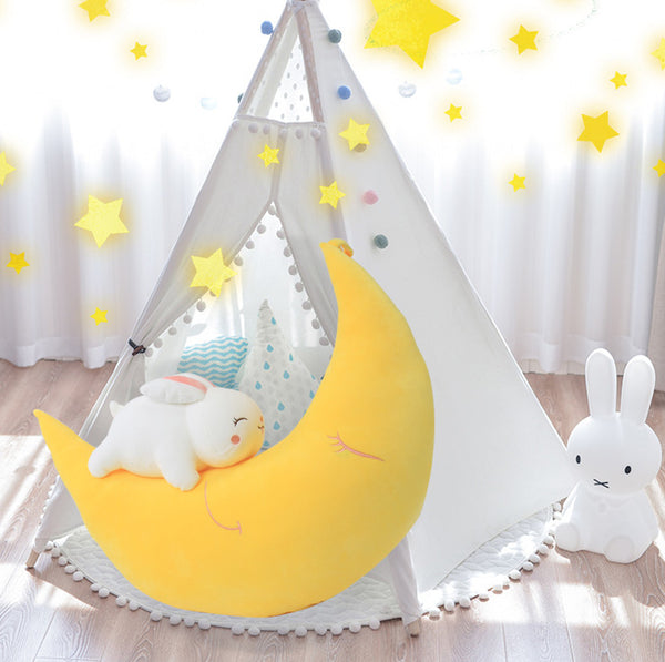 Lovely Rabbit Moon Hold Pillow PN2954