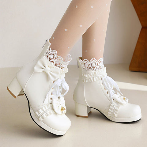 Fashion Bowtie Lolita Shoes PN4570