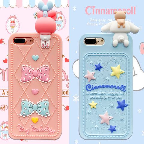 Kawaii Cat Phone Case for iphone 7/7plus/8/8P/X/XS/XR/XS Max/11/11pro/ –  Pennycrafts