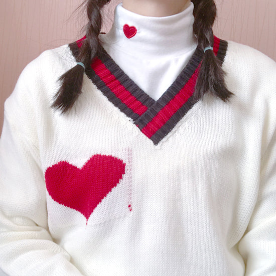 Fashion Heart Bottoming Shirt PN1999