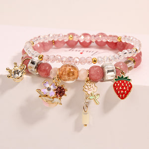 Strawberry Flowers Bracelet PN3750