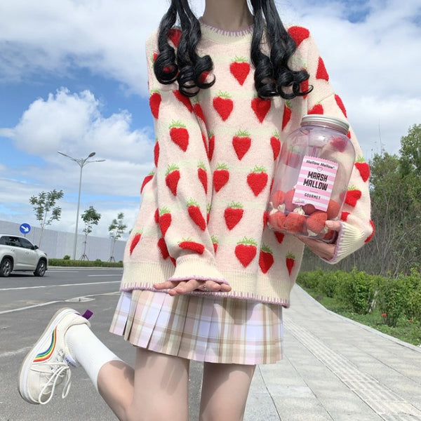 Fashion Strawberry Sweater PN3472