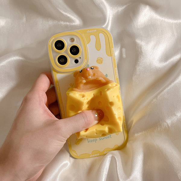 Funny Cheese Phone Case for iphone 7/7plus/8/8P/X/XS/XR/XS Max/11/11pro/11pro max/12/12mini/12pro/12pro max/13/13mini/13pro/13pro max PN5142