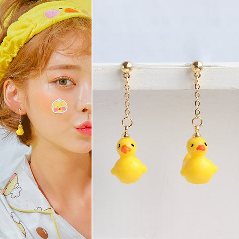 Cute Duck Earrings/Clips PN3166