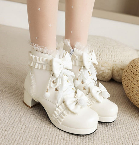 Fashion Bowtie Lolita Shoes PN4423