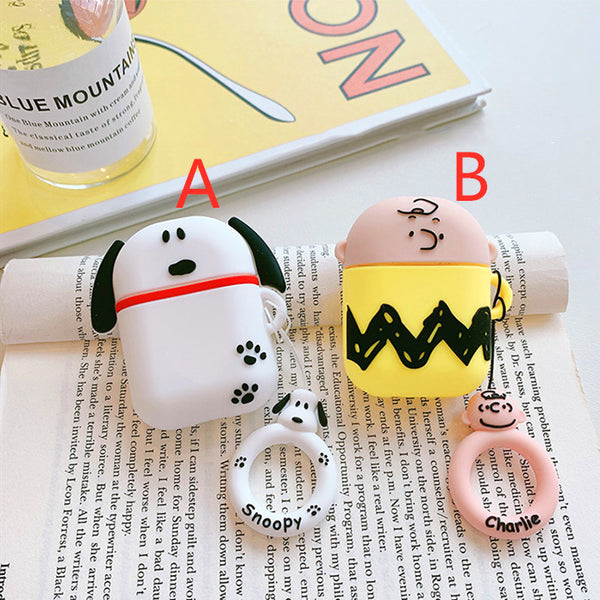 Snoopy and Charlie Airpods Case For Iphone PN1410