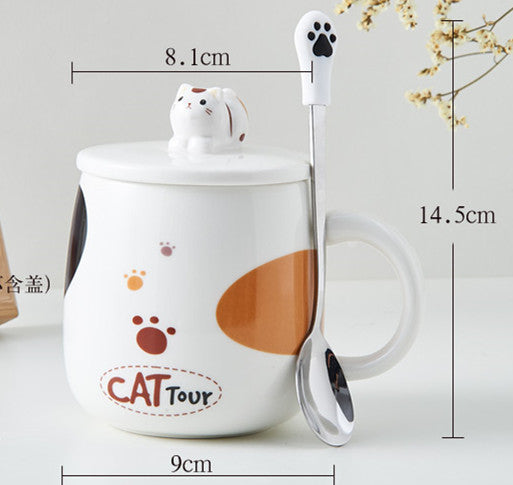 Lovely Cat Mugs Cup PN3557