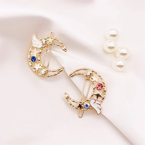 Fashion Wings Crystal Hair Clip PN2078