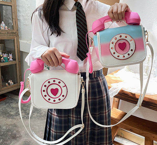 Cute Telephone Shoulder Bag PN4876