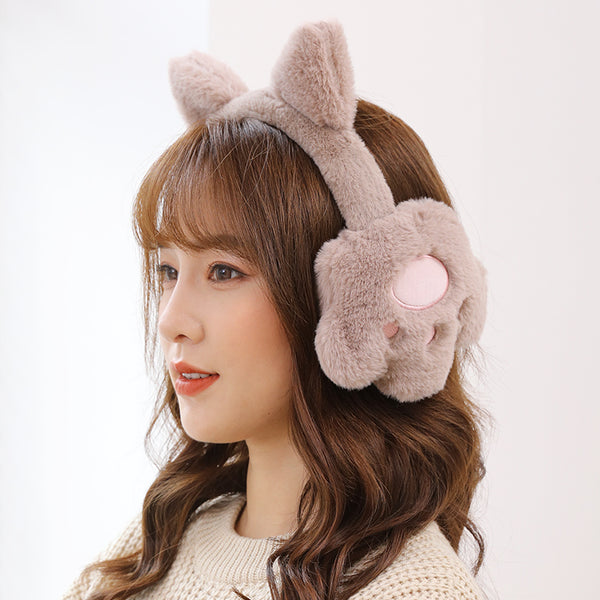 Kawaii Cat Paw Earmuffs PN4571