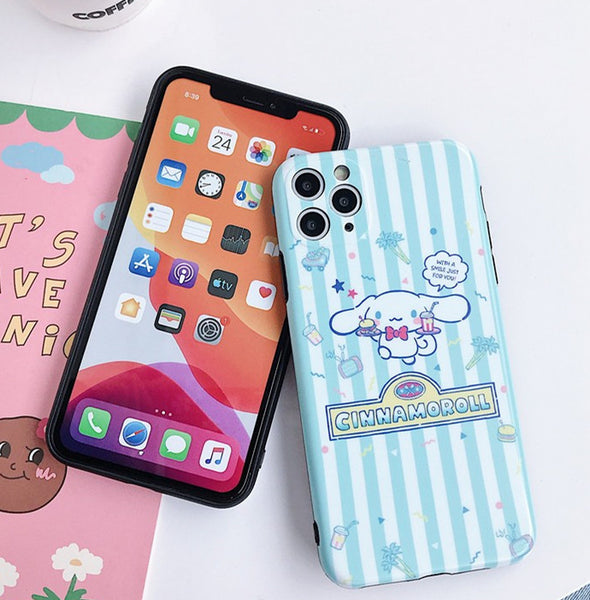 Cute Anime Phone Case for iphone 7/7plus/8/8P/SE/X/XS/XR/XS Max/11/11pro/11pro max PN3144