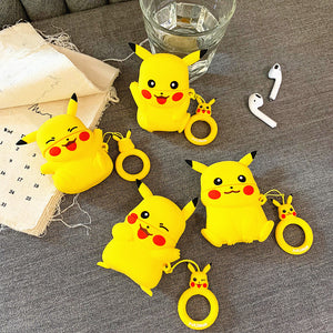 Lovely Pikachu Airpods Case For Iphone PN2049