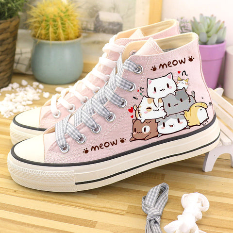 Lovely Cats Canvas Shoes PN4284