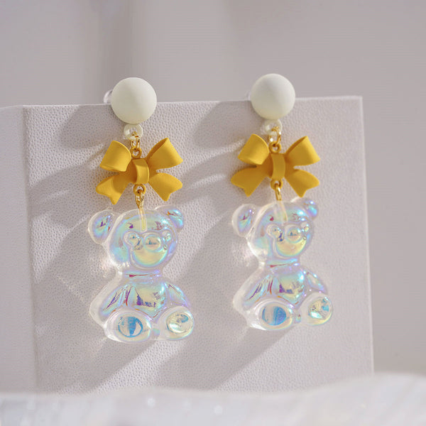 Cute Bear Girl Earrings PN4786