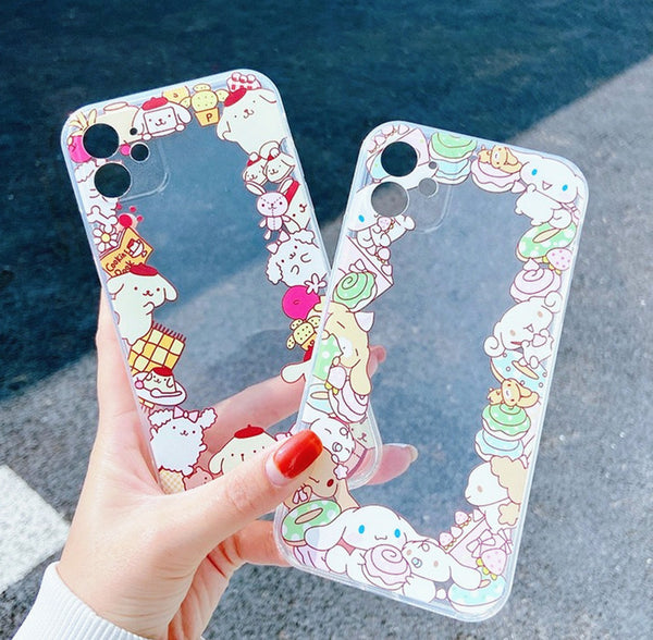 Cartoon Anime Phone Case for iphone 7/7plus/8/8P/X/XS/XR/XS Max/11/11pro/11pro max/12/12mini/12pro/12pro max PN3441