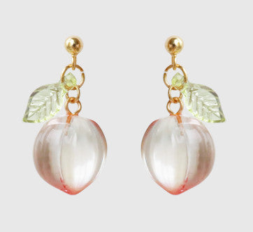 Pretty Peach Girl Earrings PN3995