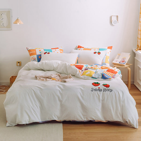 Fashion Strawberry Bedding Set PN3099