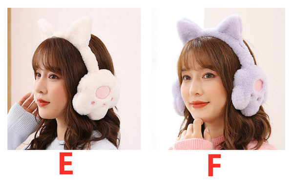 Kawaii Cat Paw Earmuffs PN4571