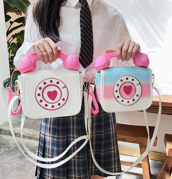 Cute Telephone Shoulder Bag PN4876