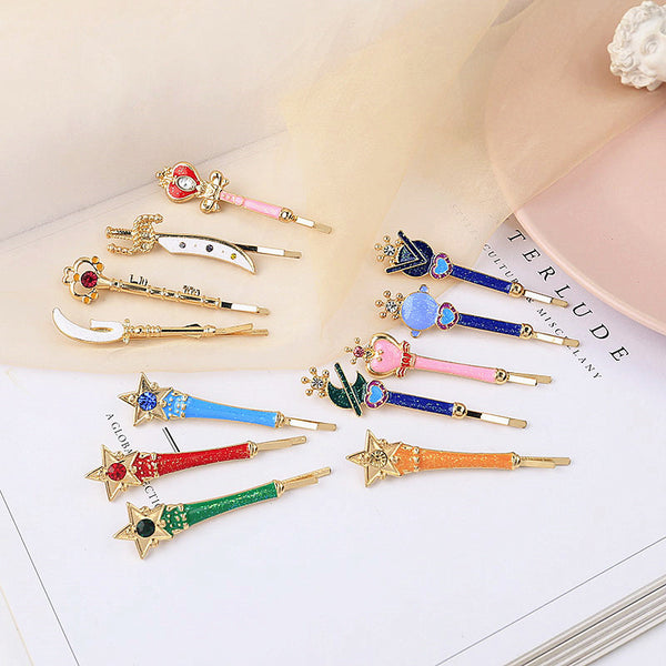 Cartoon Sailormoon Crystal Hair Clip PN1886