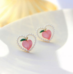 Cute Peach Earrings PN4994