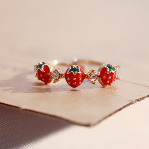 Sweet Strawberry Ring PN3749