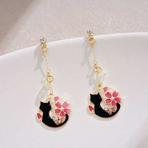 Lovely Cat Earrings PN4622