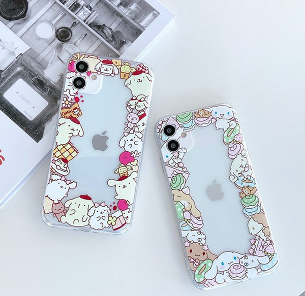 Cartoon Anime Phone Case for iphone 7/7plus/8/8P/X/XS/XR/XS Max/11/11pro/11pro max/12/12mini/12pro/12pro max PN3441