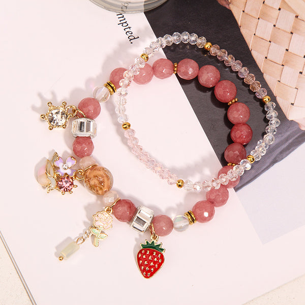 Strawberry Flowers Bracelet PN3750