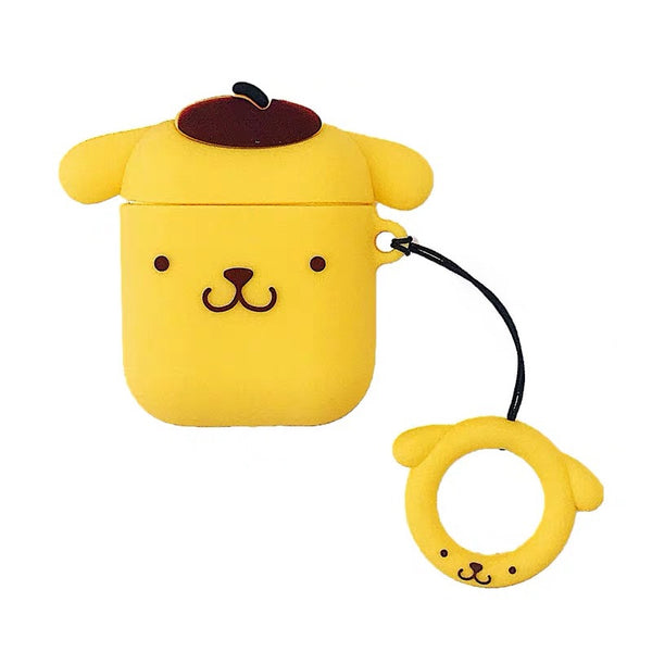 Pom Pom Purin Airpods Case For Iphone PN1142