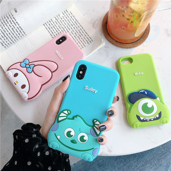 Cartoon My melody Phone Case for iphone 6/6s/6plus/7/7plus/8/8P/X/XS/XR/XS Max PN1597