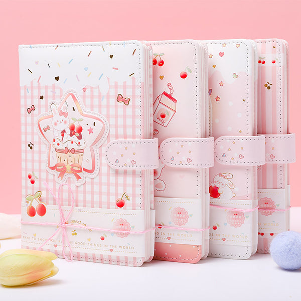 Cute Rabbit Cake Notebook PN4978