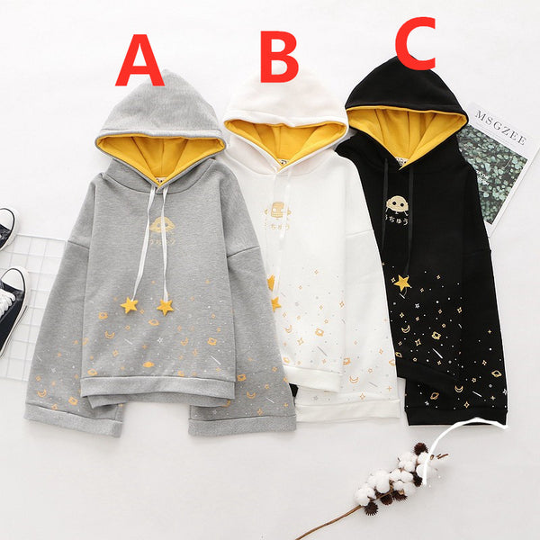 Fashion Space Travel Hoodie PN4151