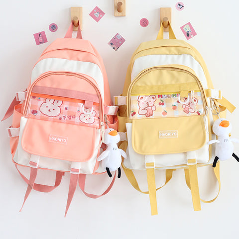 Fashion Girls Students Backpack PN4319