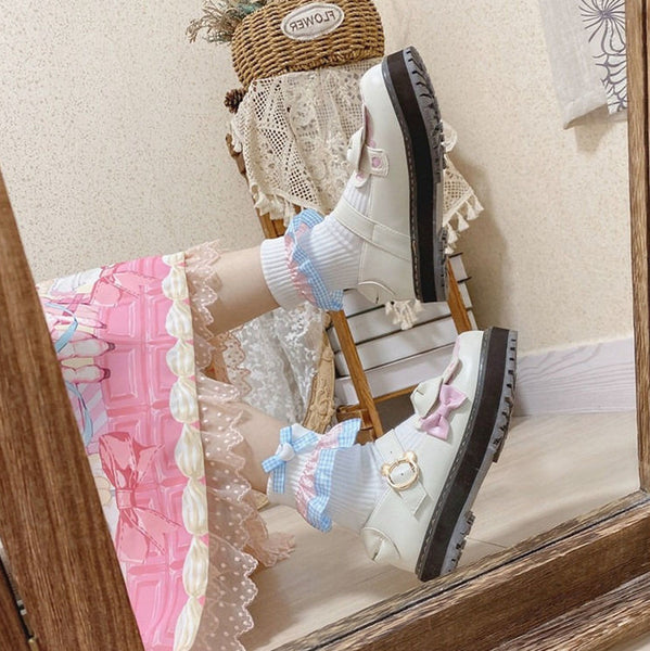 Kawaii Lolita Paw Girls Shoes PN4298