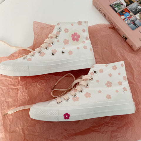 Fashion Sakura Canvas Shoes PN2937