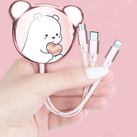 Lovely Bear Phone USB Charger Cable PN4311