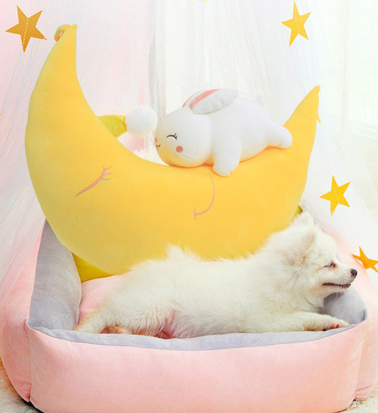 Lovely Rabbit Moon Hold Pillow PN2954