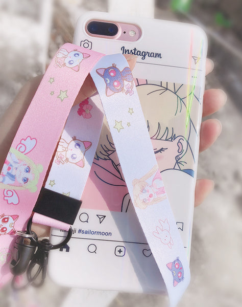 Luna and Artemis Phone Lanyard PN1202