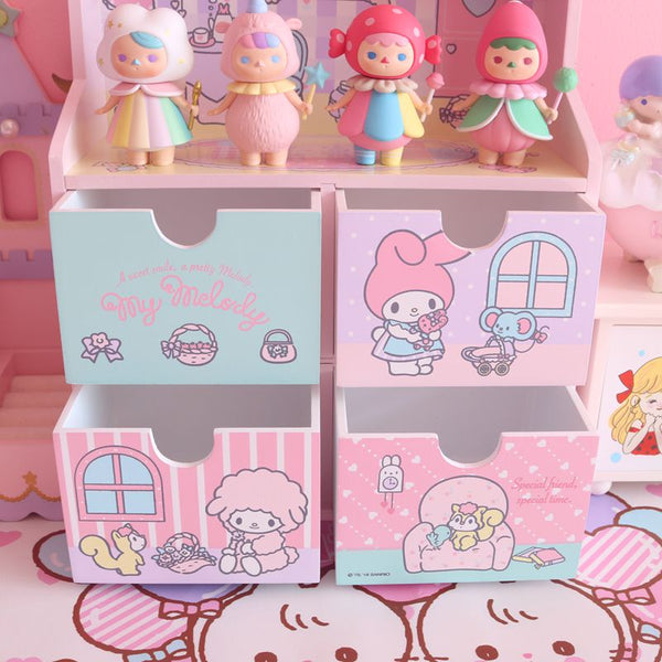 Cute Anime Drawer Container Box PN3426