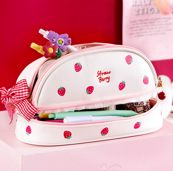 Cute Strawberry Pencil Bag PN2976